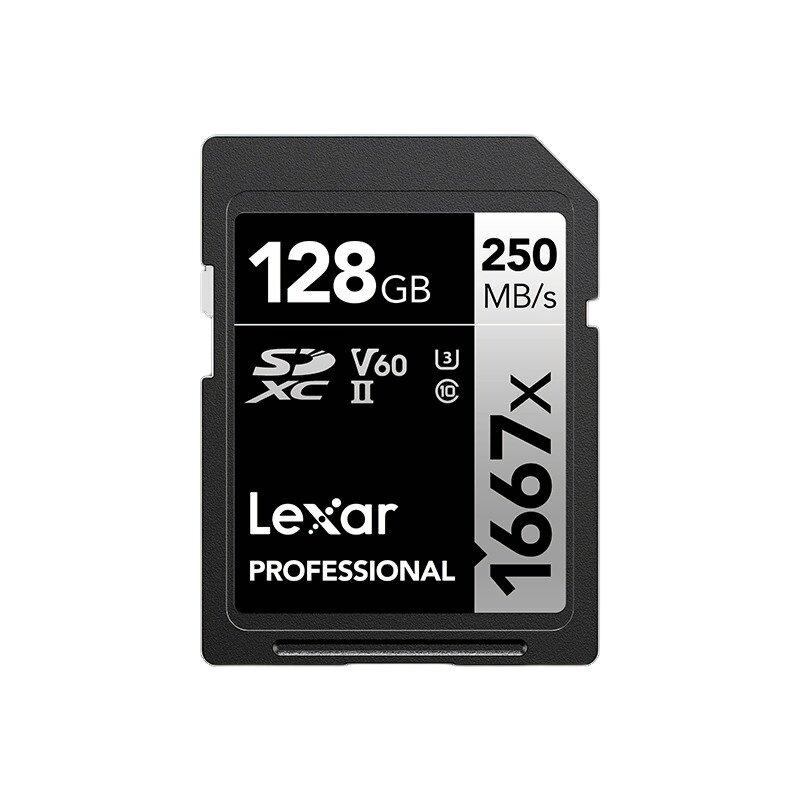 雷克沙V60相机内存SD卡4K 128G储存卡64G高速存储800X内存卡1667X