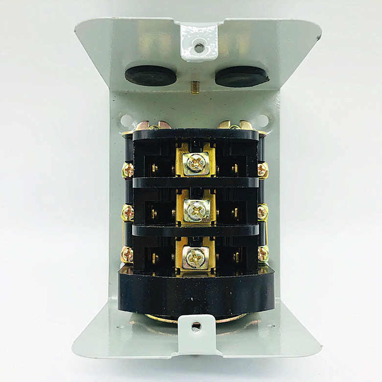 QX1-13N1/5.5KW 5.5KW倒顺开关380v 电机可逆转换控制开关银触点