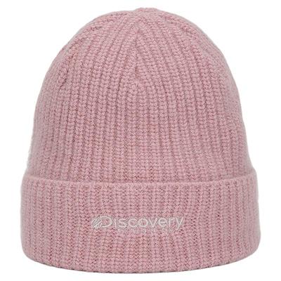陈丽君同款Discovery探索户外针织帽羊驼毛混纺保暖帽男女25冬新