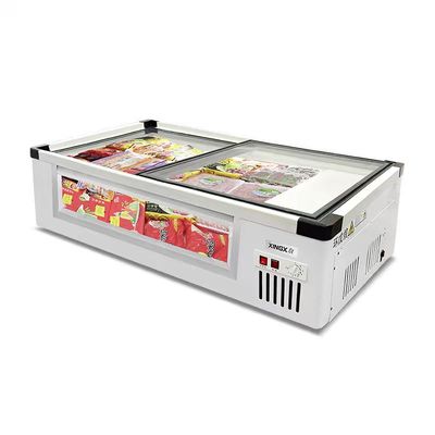 星星冰柜台式摆摊展示柜