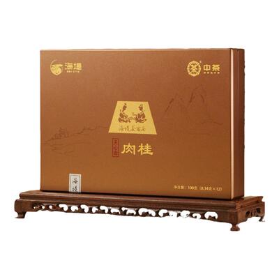 中茶海堤天心岩肉桂轻奢商务礼盒