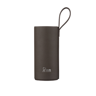 希诺杯套 玻璃杯套防烫PU皮套单层双层钛杯保温杯套 杯袋保护套