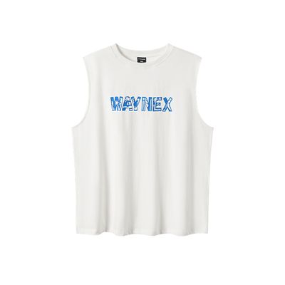 GEEEKPANDA宽松夏季圆领印花背心