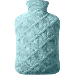 臻邦注水式热水袋热敷专用灌水暖水袋暖手热宝宝大号被窝暖脚神器