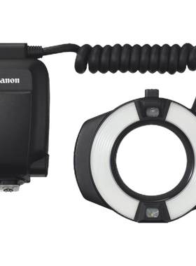Canon/佳能原装MR-14EX II单反微距环形闪光灯摄影补光相机热靴高速原厂EOS R5微单5D4口腔TTL牙科牙齿14环闪