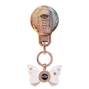 适用宝马mini钥匙套迷你壳cooper扣countryman车F54F55F56F60包女