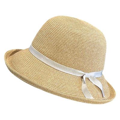 草帽出游休闲女夏季大檐显脸小