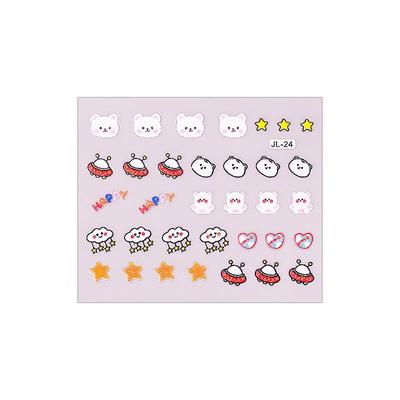 儿童卡通指甲贴宝宝diy美甲贴纸