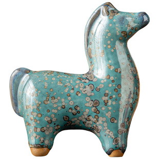 马年陶瓷茶宠摆件礼盒套装年礼国潮故宫随手礼年礼送领导长辈乔迁