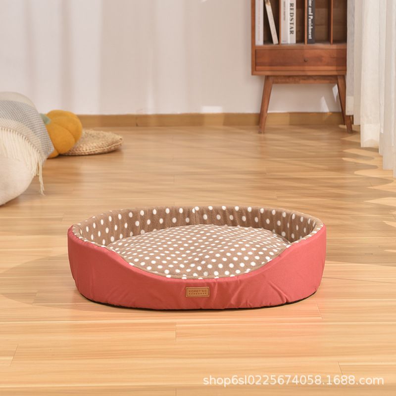 猫窝夏季新款狗窝带宠物垫子拆洗通用狗窝床凉席可四季棉垫宠物