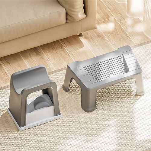 匠成办公室搁脚凳防设计可调节二郎腿脚凳放脚踏板按摩踩翘双层