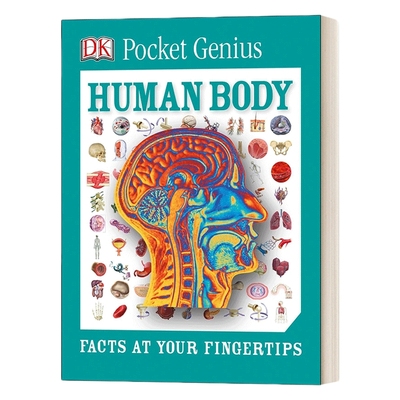 英文原版 Pocket Genius Human Body Facts at Your Fingertips DK百科知识口袋书 口袋天才系列 人体 英文版 进口英语原版书籍