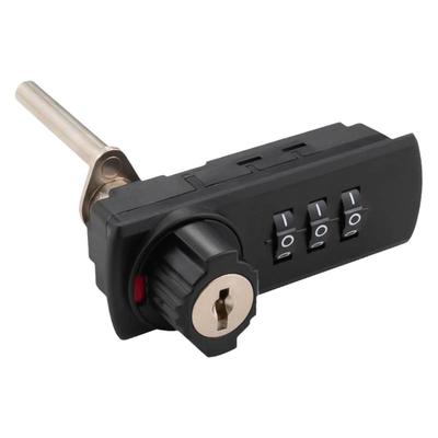 带钥匙抽屉柜机械密码锁通用