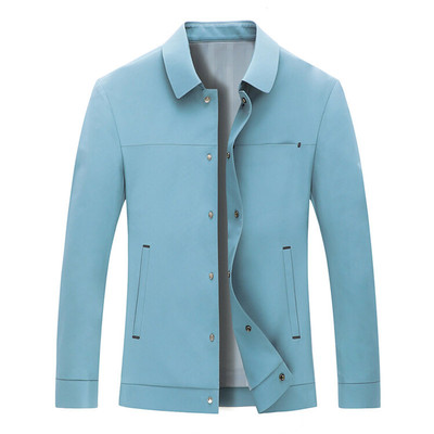 罗蒙秋季男士夹克外套免烫抗皱