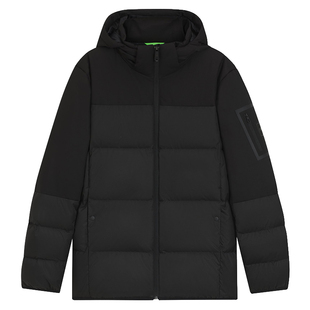 Hugo Boss绿标 男士加厚保暖连帽外套羽绒服 50548693 10275028