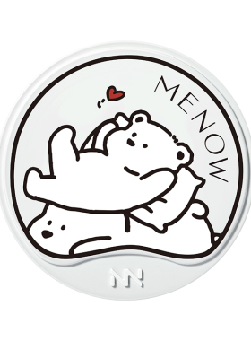 正品MENOW美诺乐乐熊蜜粉饼