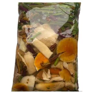 森林小炒营养食用东北长白山山野菜蘑菇食用混合菜500克*4袋包邮