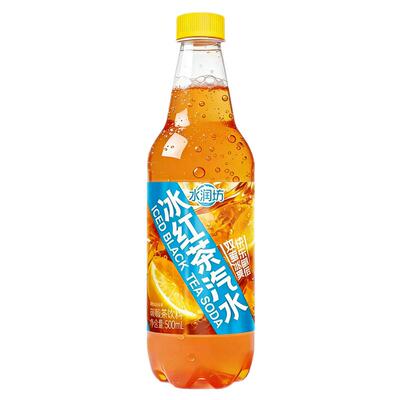 冰红茶可乐碳酸饮料500ml大容量瓶装夏日清爽解暑酸甜气泡