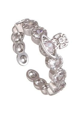 2025新款超闪戒指女锆石