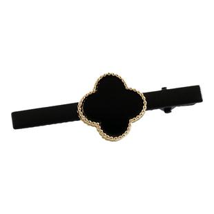 象征幸运的小物~韩国简约夹子发饰发夹扎头发绳一字夹边夹发圈女