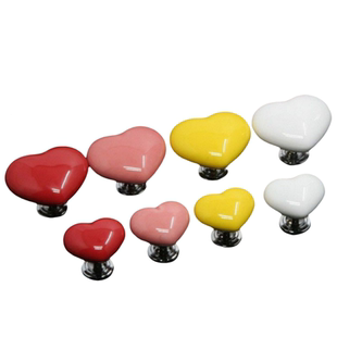 彩色心形马桶按压器创意卫生间马桶水箱按钮辅助器时尚爱心按钮