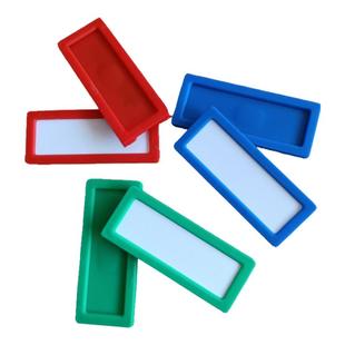 特惠磁性贴商超货架磁铁标牌卡纸替换名字磁力牌白板贴磁性便签卡