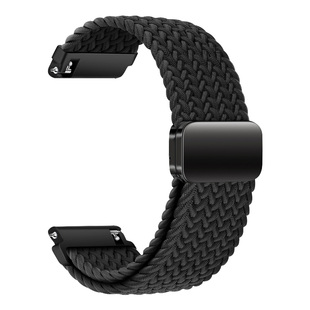 适配MIDO美度舵手表带男橙舵贝伦赛丽领航者TV快拆磁吸尼龙带22mm