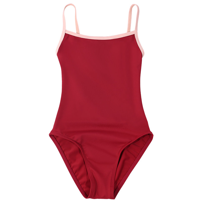 儿童舞蹈练功服女艺考吊带形体服