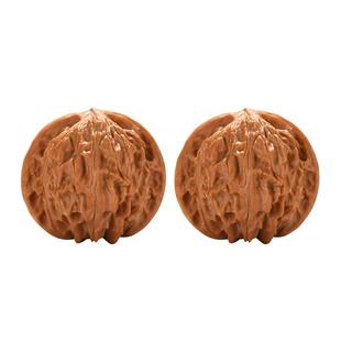 樱【宏图】文玩核桃精品狮子头磨盘四座楼手把件收藏级官帽蛤蟆头