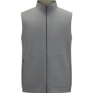 【功能材质】LAMPO/蓝豹夹克连帽背心拉链素面功能百搭外套