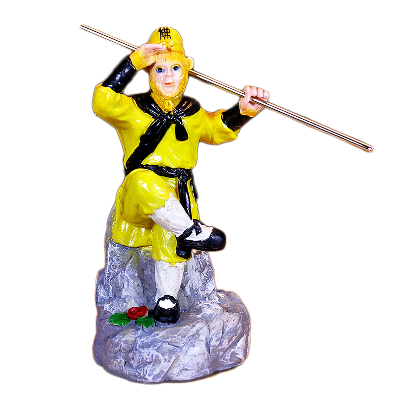 西游记齐天大圣孙悟空行者摆件汽车内装饰品猴哥猪八戒家居树脂摆