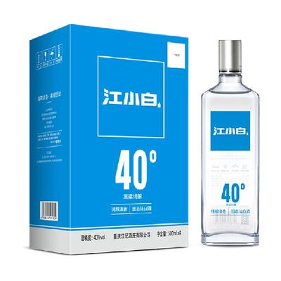 江小白清香白酒500ml×4瓶
