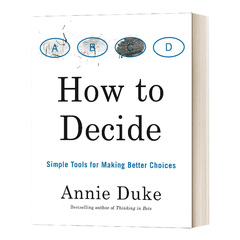 英文原版 How to Decide 如何做决定 英文版 进口英语原版书籍