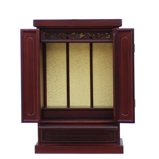 现代佛龛带门实木神台佛柜财神供台佛堂吊柜观音菩萨柜祖先牌位