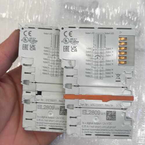 溢价-倍福 plc模块 EL2809两个 成色如图  直接拍