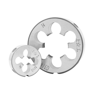 上工圆板牙圆形板牙元板牙螺纹丝锥M5M6M8M10M12~M20公制板牙