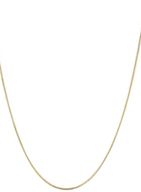 欧美轻奢森系真金蛇骨链