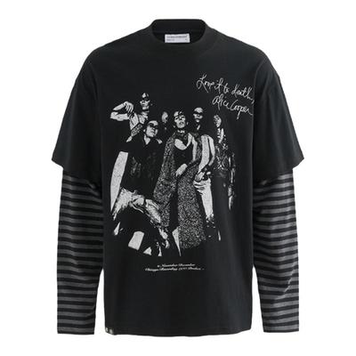 POH德怀特库珀假两件195g长袖T恤