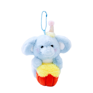 伶俐小象公仔玩偶背包挂件可爱大象毛绒玩具钥匙扣送女孩包包挂饰