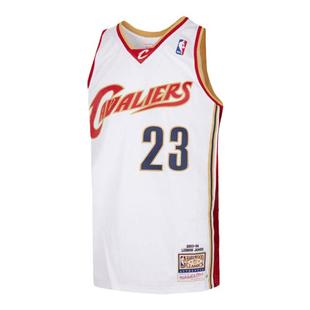 【男生礼物】骑士队詹姆斯03-04赛季NBA官方MN复刻23号球衣AU版