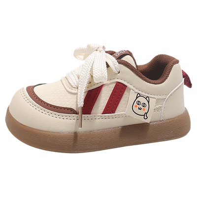 儿童春秋机能轻便软底透气板鞋