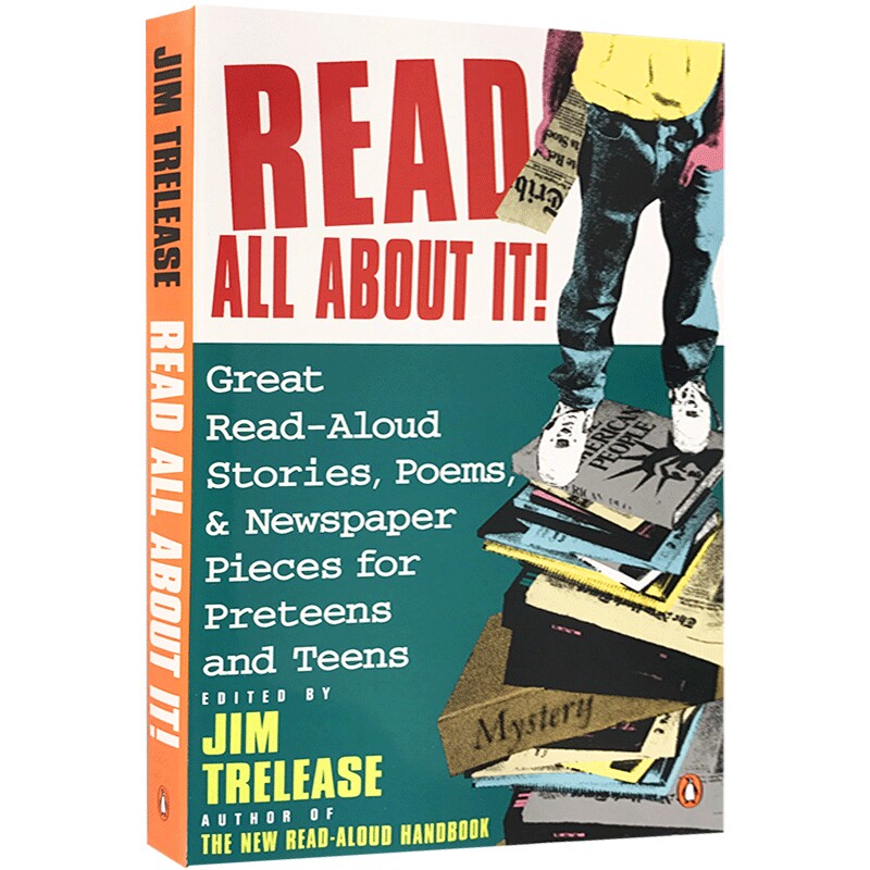 朗读手册实践篇 青少年版 Read All About It The Read-Aloud Handbook 英文原版书 美国教育院校推荐教材 经典英语文学 英语书籍