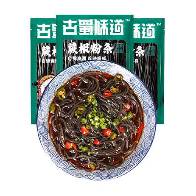 古蜀味道蕨根粉干货500g*3袋粉丝