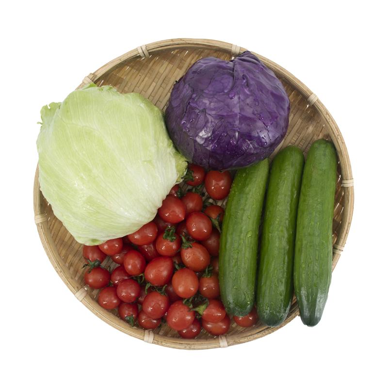 东升农场沙拉套餐生菜甘蓝青瓜