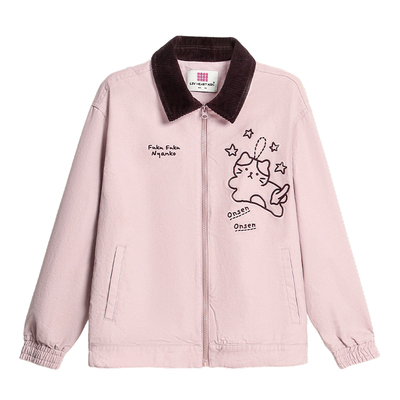 Livheartkids女童复古巴恩风外套
