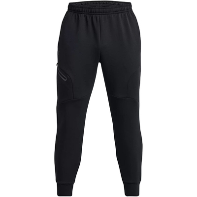 安德玛裤子秋冬新款Unstoppable男裤运动裤黑色休闲裤1379808-001