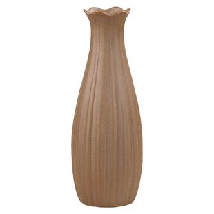 陶瓷家居饰品粗陶岩泥小花瓶客厅桌面办公室干花水培花器花插摆件