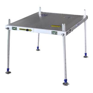 华美钓台2025年新款升级超轻铝镁合金便携式折叠钓鱼平台加长加粗