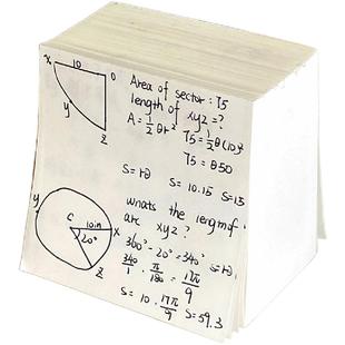 无印平替小方砖超厚空白便签本草稿纸可撕草稿本正方形便条纸批发