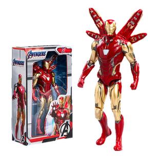 中动钢铁侠MK85可动人偶正版漫威复仇者联盟手办玩具机甲模型摆件